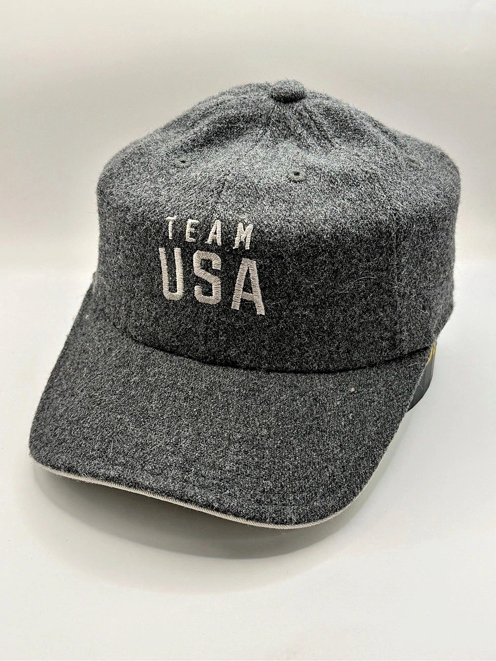 Wool Team USA Olympics Gray Cap